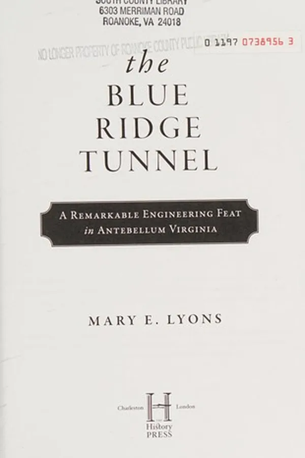 Capa de The Blue Ridge Tunnel
