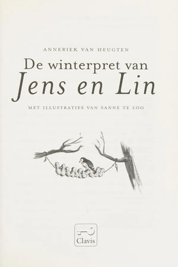 Capa de De winterpret van Jens en Lin