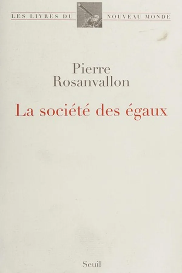 Capa de La société des égaux