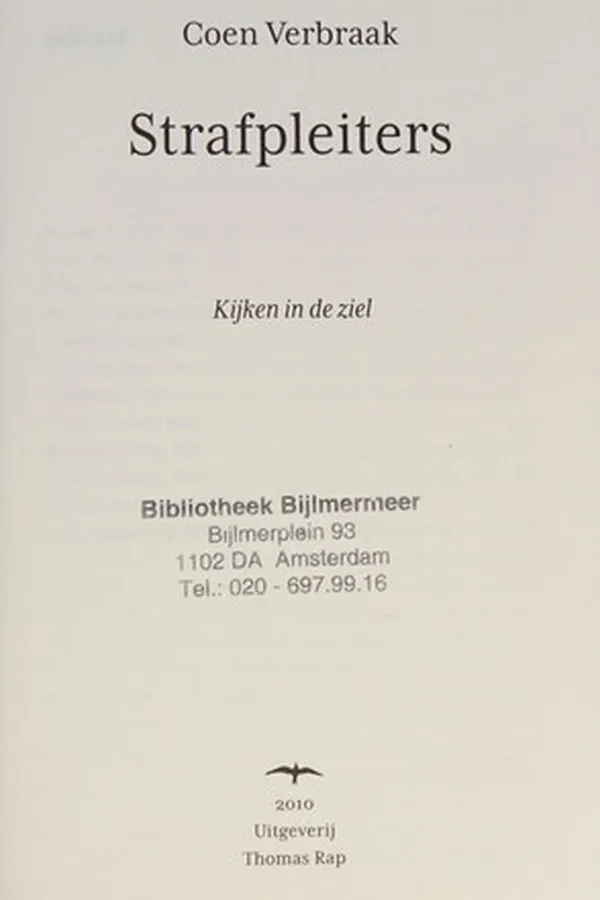 Capa de Strafpleiters