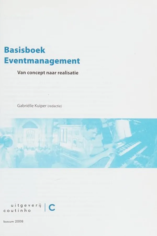 Capa de Basisboek eventmanagement