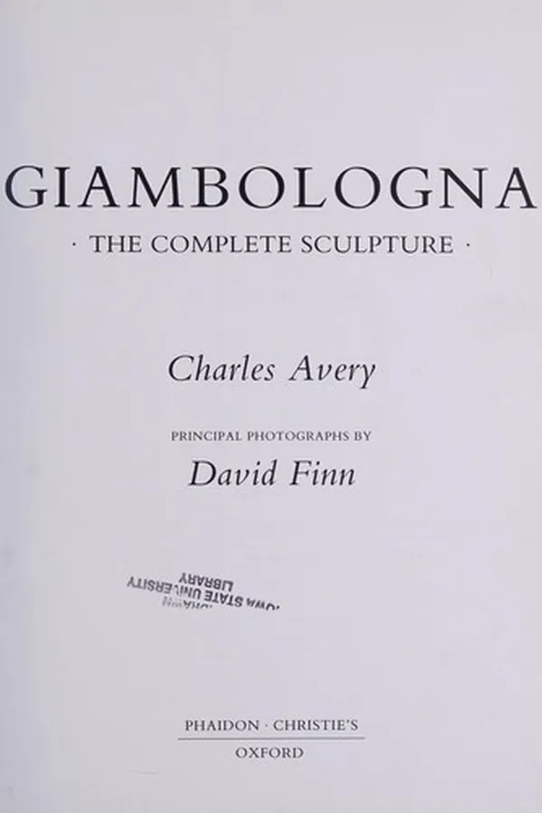 Capa de Giambologna