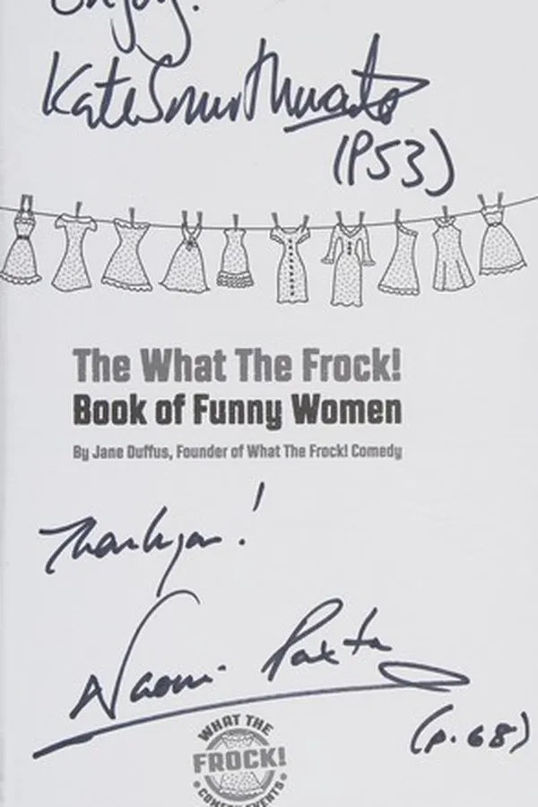 Capa de The What the frock! book of funny women