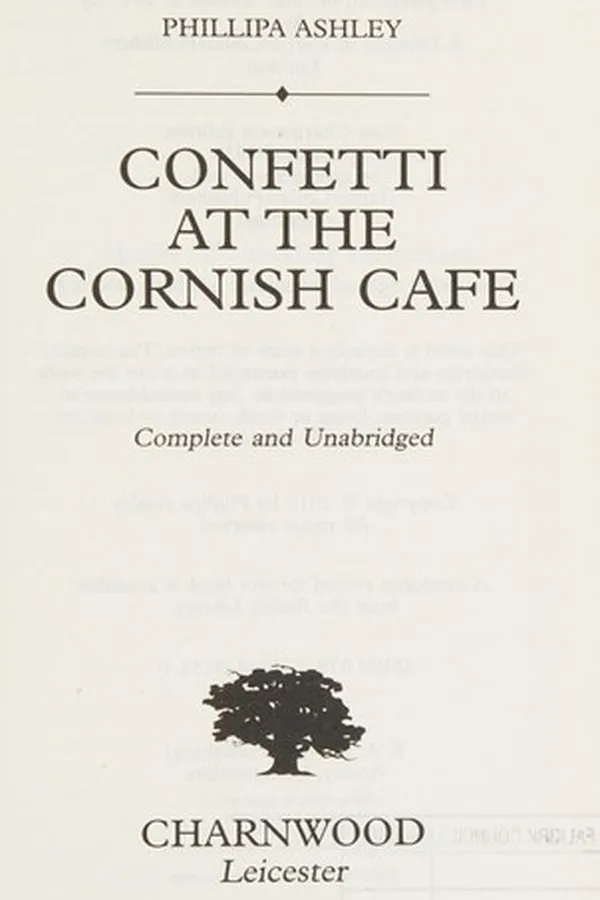 Capa de Confetti at the Cornish cafe