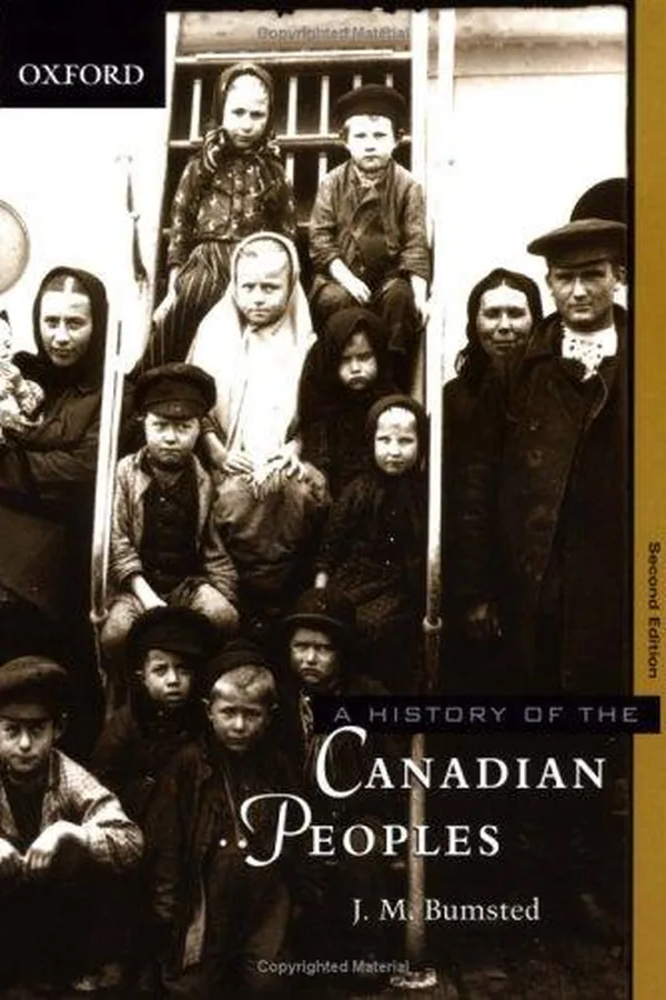 Capa de A history of the Canadian peoples