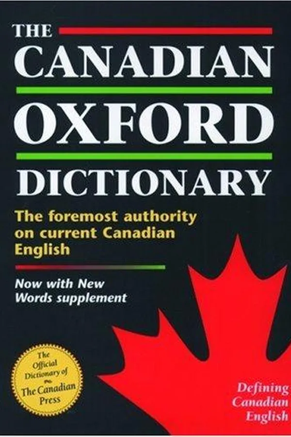 Capa de The Canadian Oxford dictionary