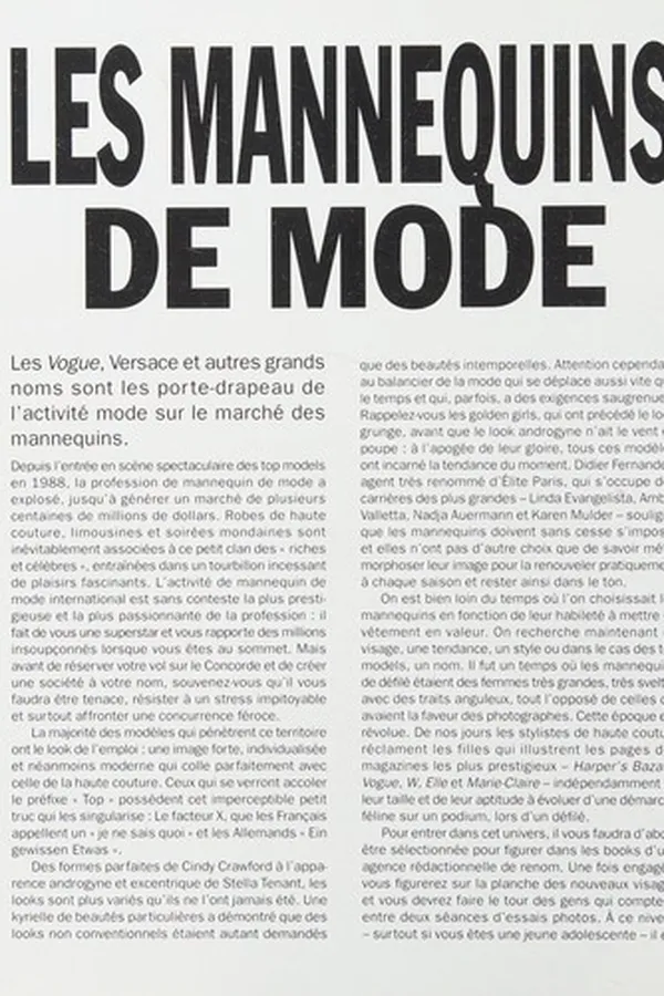Capa de Comment devenir mannequin