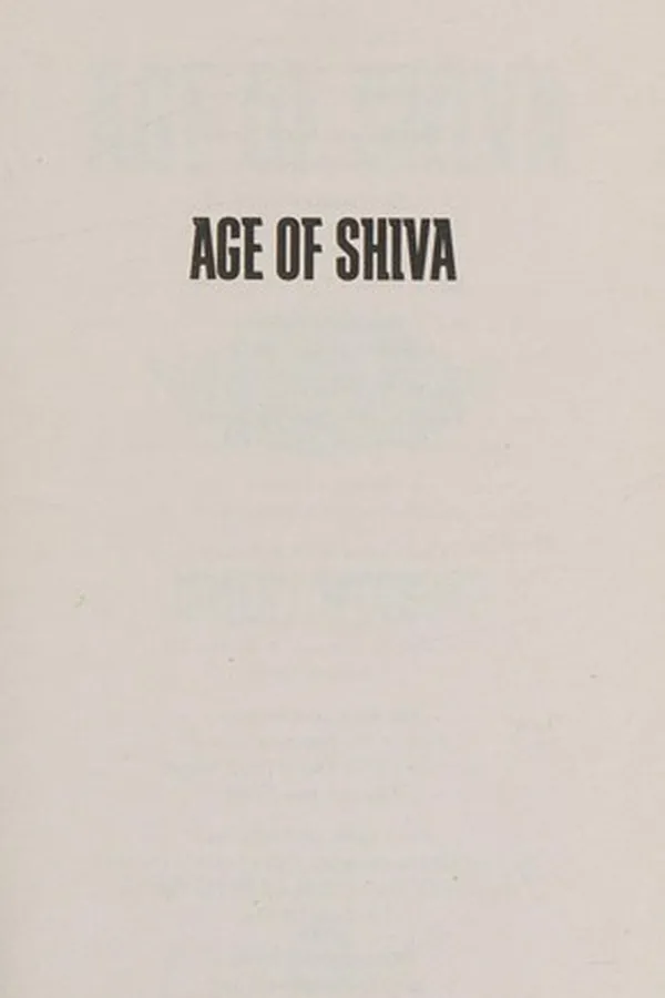 Capa de Age of Shiva