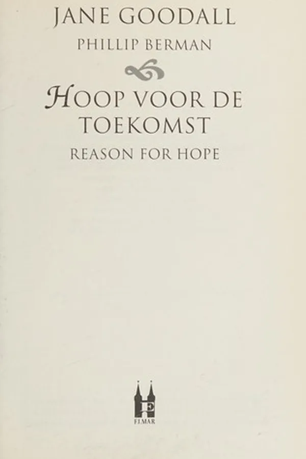 Cover of Hoop voor de toekomst