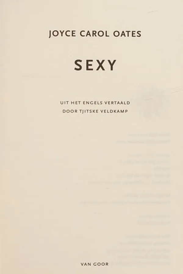 Capa de Sexy