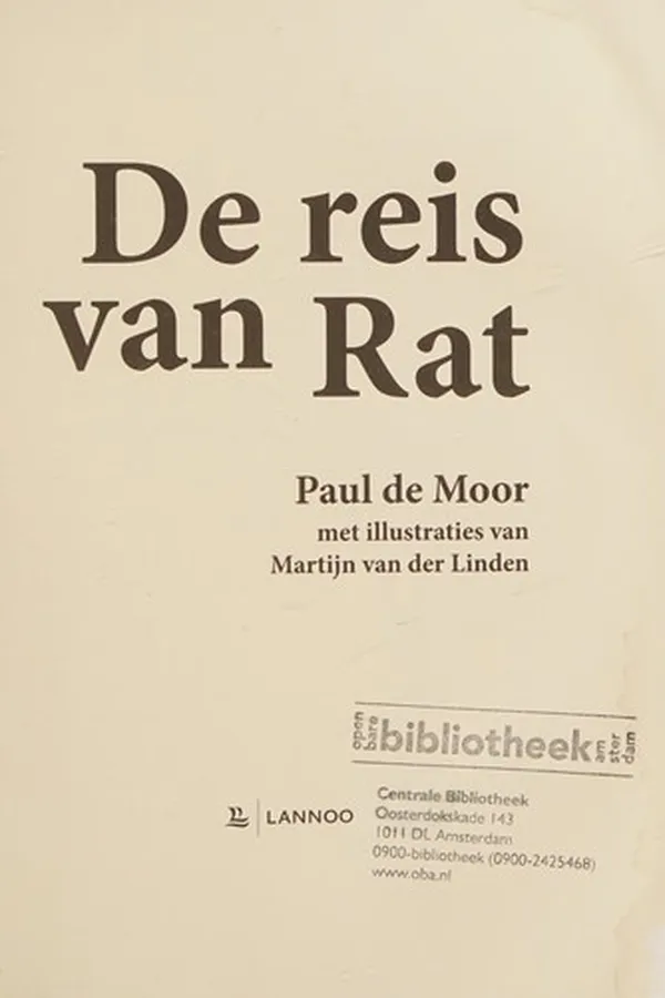 Capa de De reis van Rat