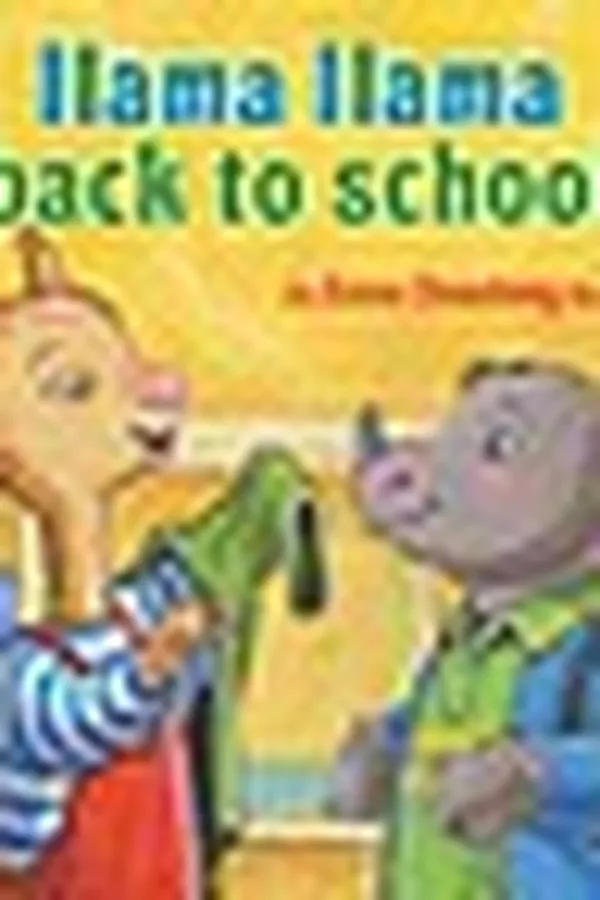 Capa de Llama Llama Back to School