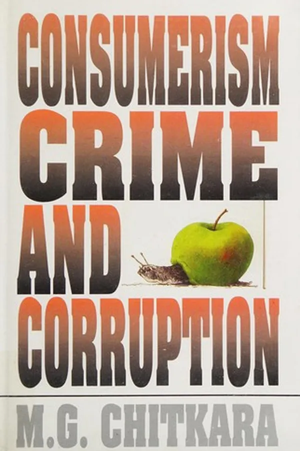 Capa de Consumerism, crime, and corruption