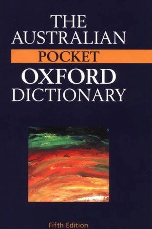 Cover of The Australian pocket Oxford dictionary