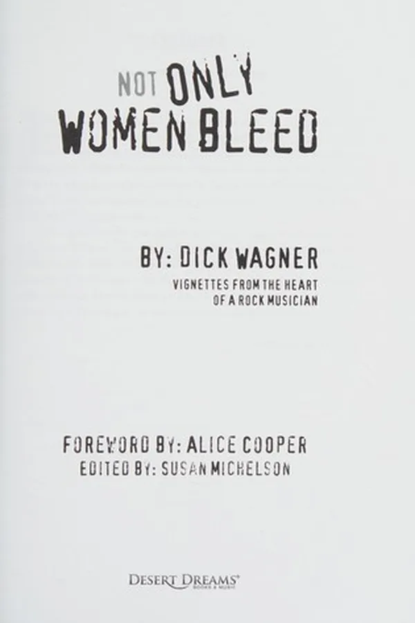 Capa de Not only women bleed