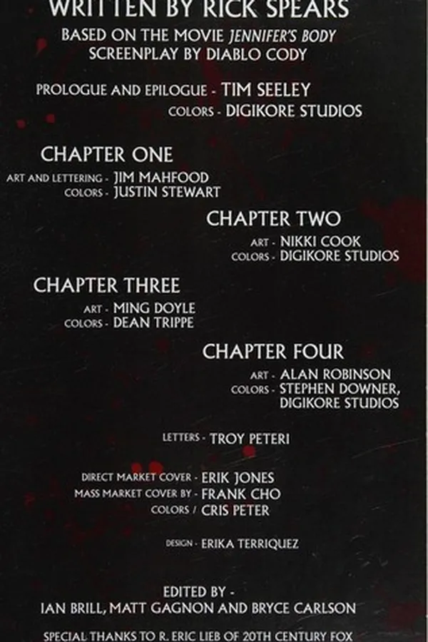 Capa de Jennifer's body