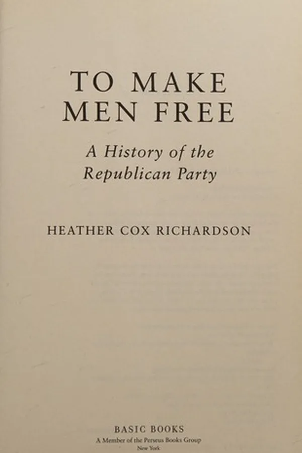 Capa de To make men free