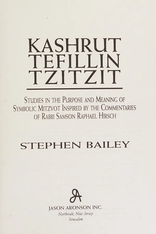 Capa de Kashrut, tefillin, tzitit