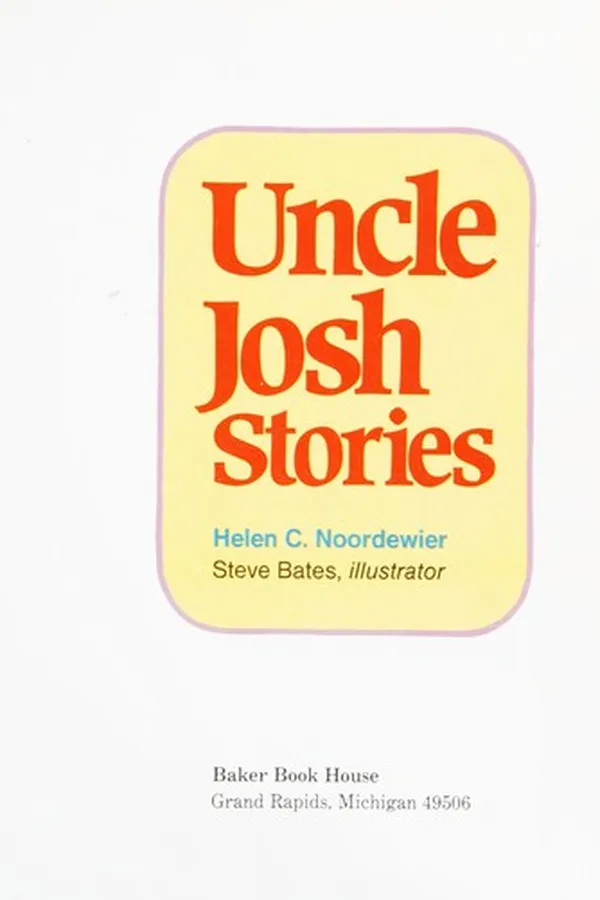 Cover of Uncle Josh stories