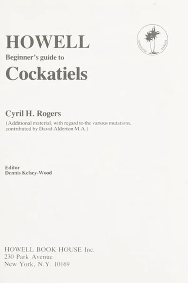 Capa de Howell's beginner's guide to cockatiels