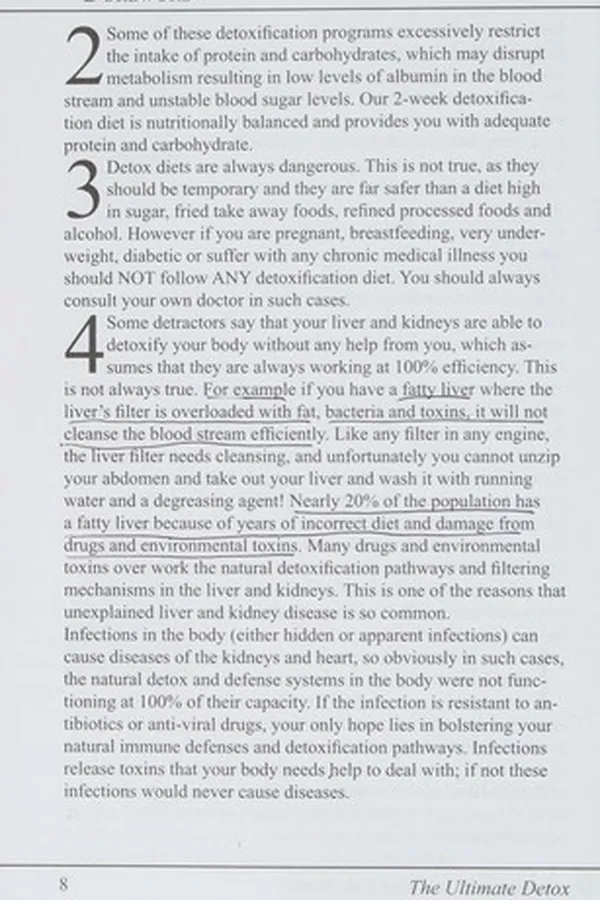 Capa de The ultimate detox