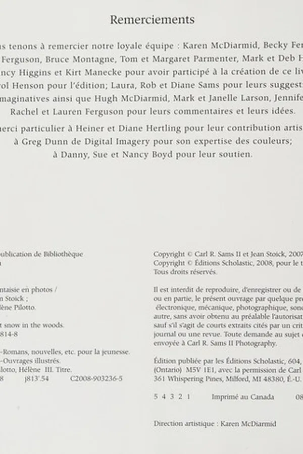 Cover of Première neige