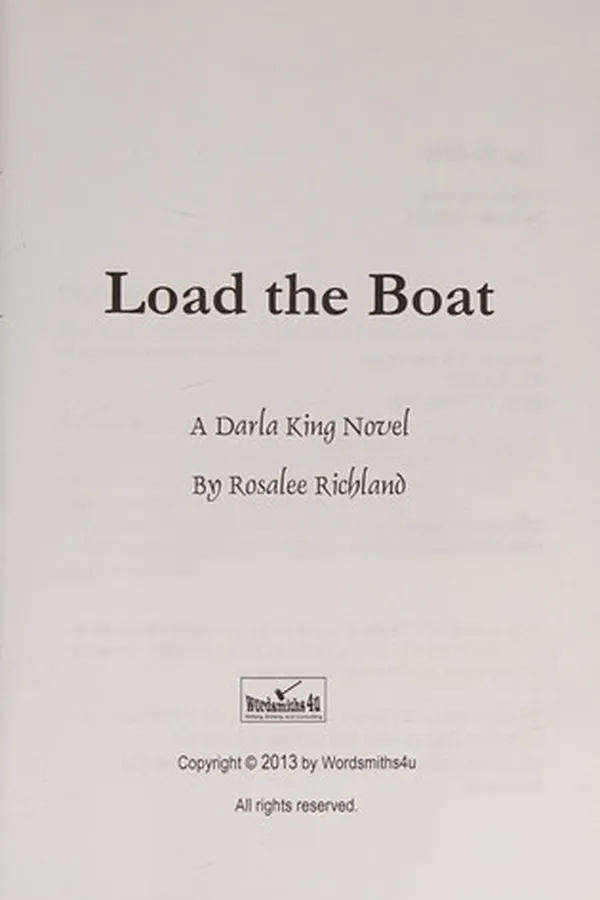 Cover of Load the boat