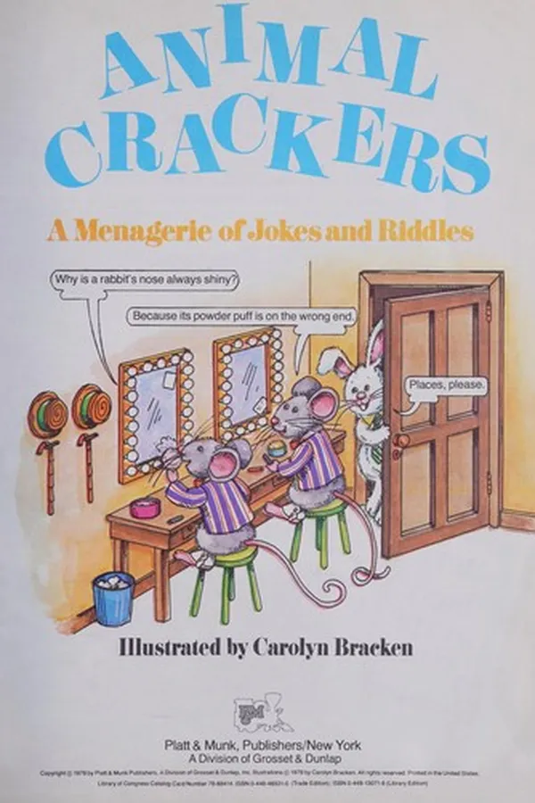 Capa de Animal crackers