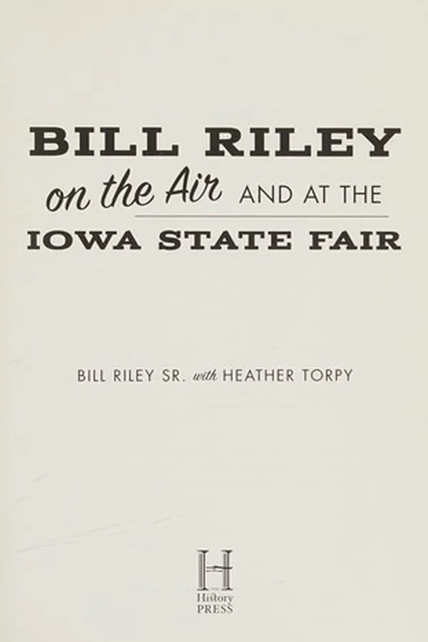 Capa de Bill Riley on the Air and at the Iowa State Fair