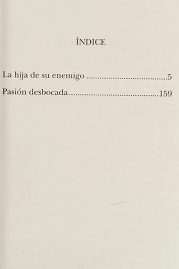 Capa de La hija de su enemigo