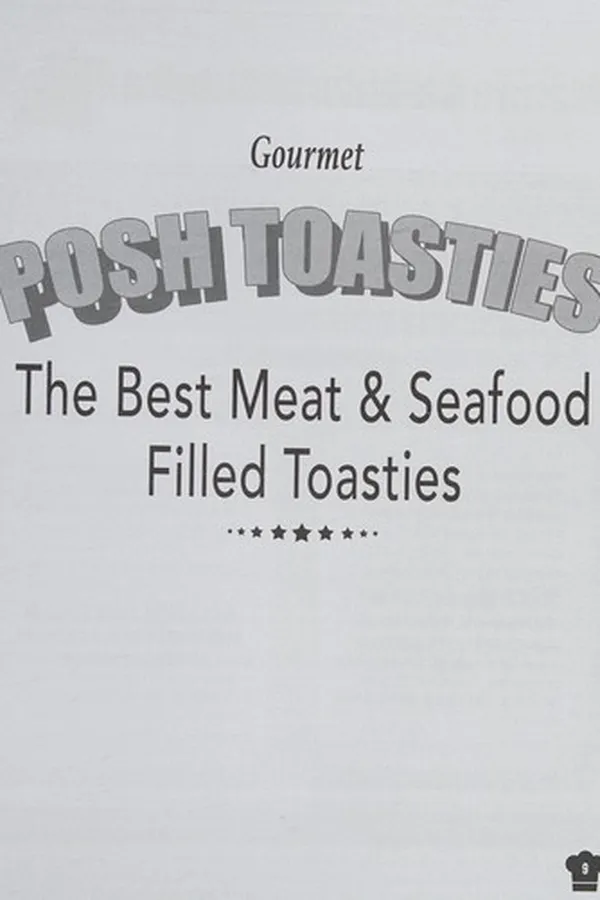 Capa de Gourmet posh toasties
