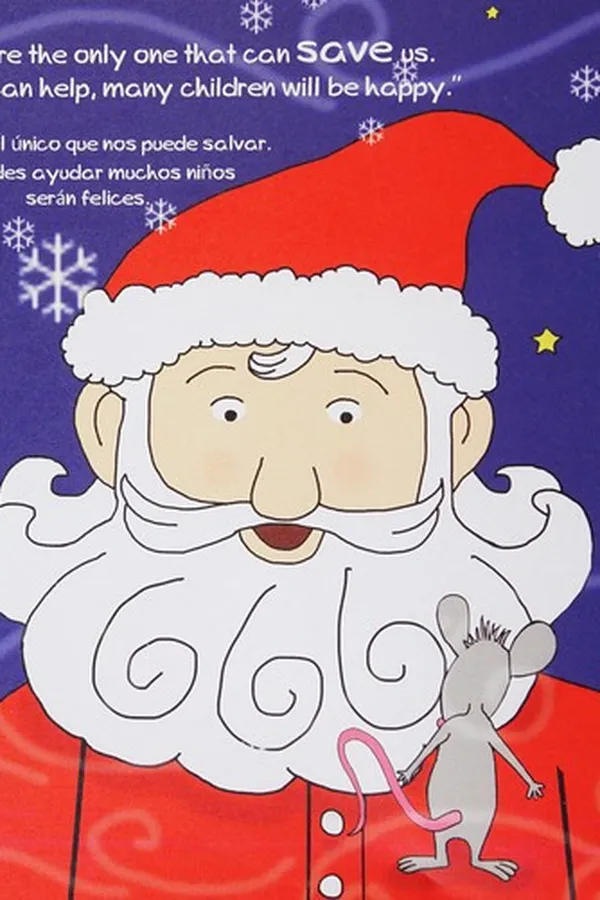 Capa de The mouse that saved Christmas