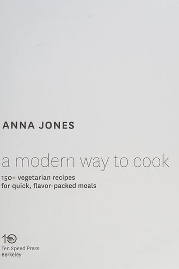 Capa de A modern way to cook