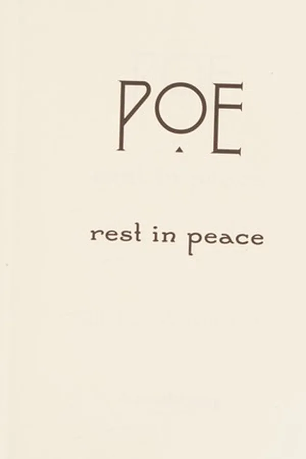 Capa de Poe