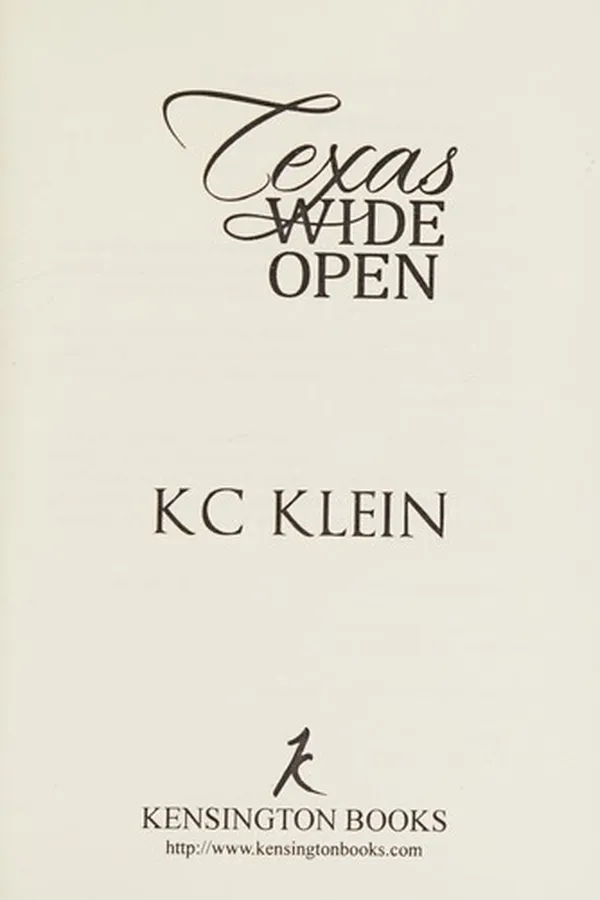 Cover of Texas wide open