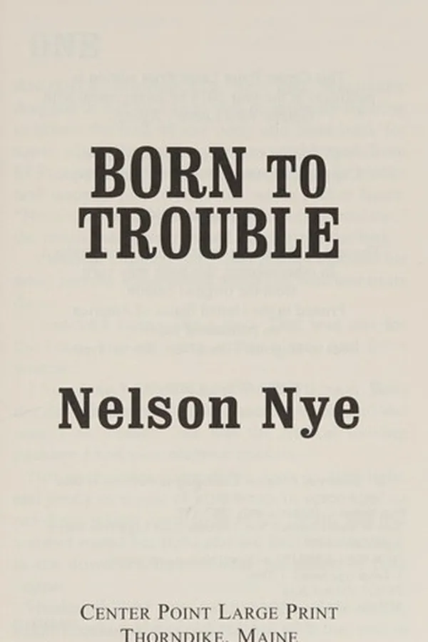 Capa de Born to trouble