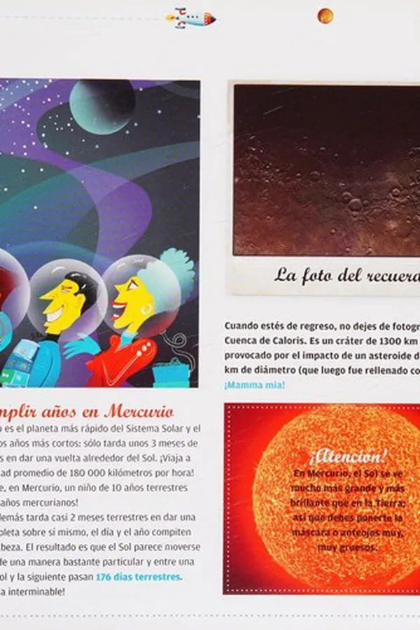 Capa de Guía turística del Sistema Solar