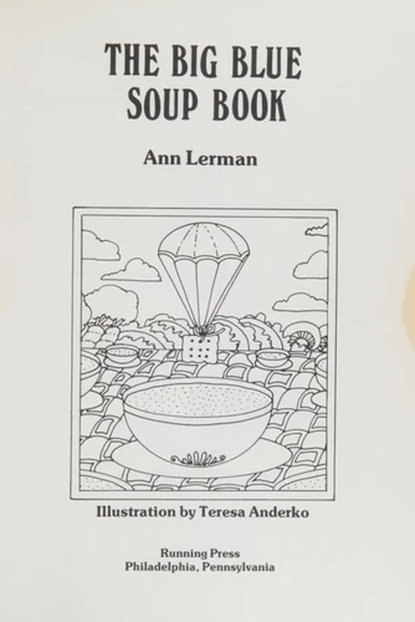 Capa de The big blue soup book