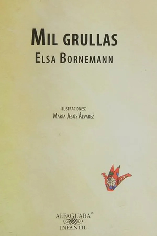 Capa de Mil grullas