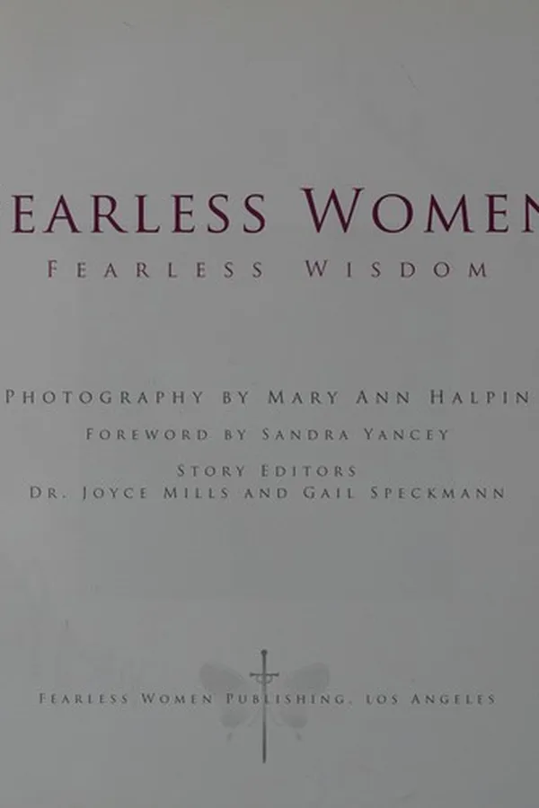 Capa de Fearless women, fearless wisdom