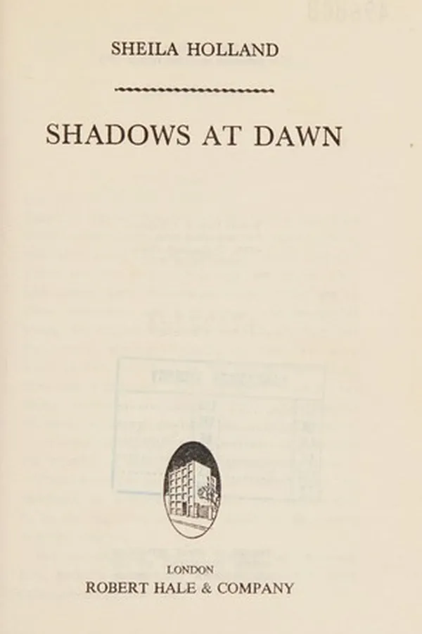 Capa de Shadows at Dawn