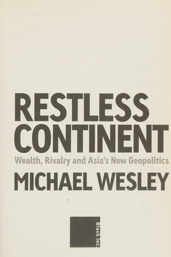 Capa de Restless continent