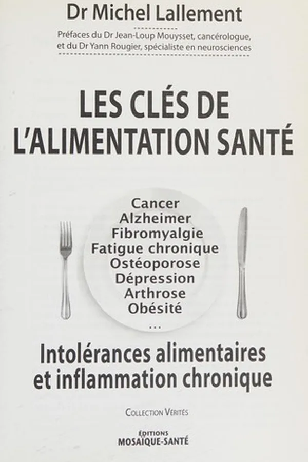Capa de Les clés de l'alimentation santé