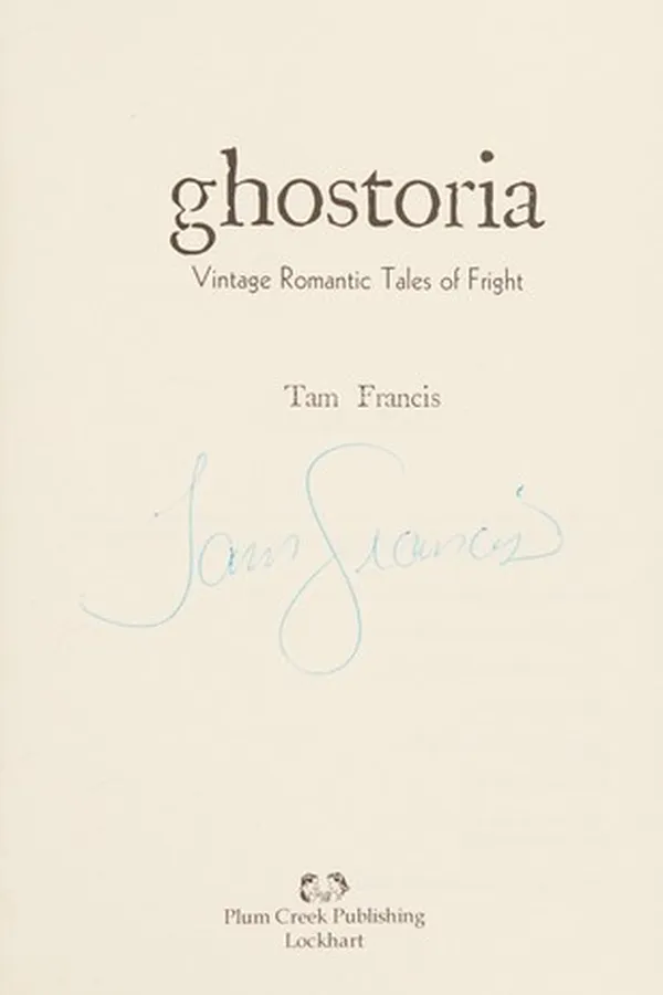 Capa de Ghostoria