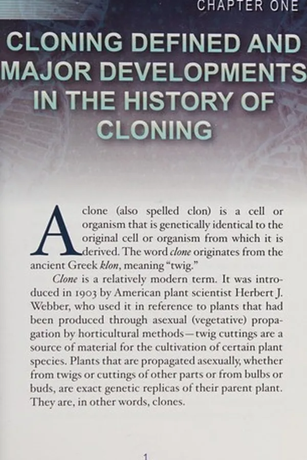 Capa de Cloning