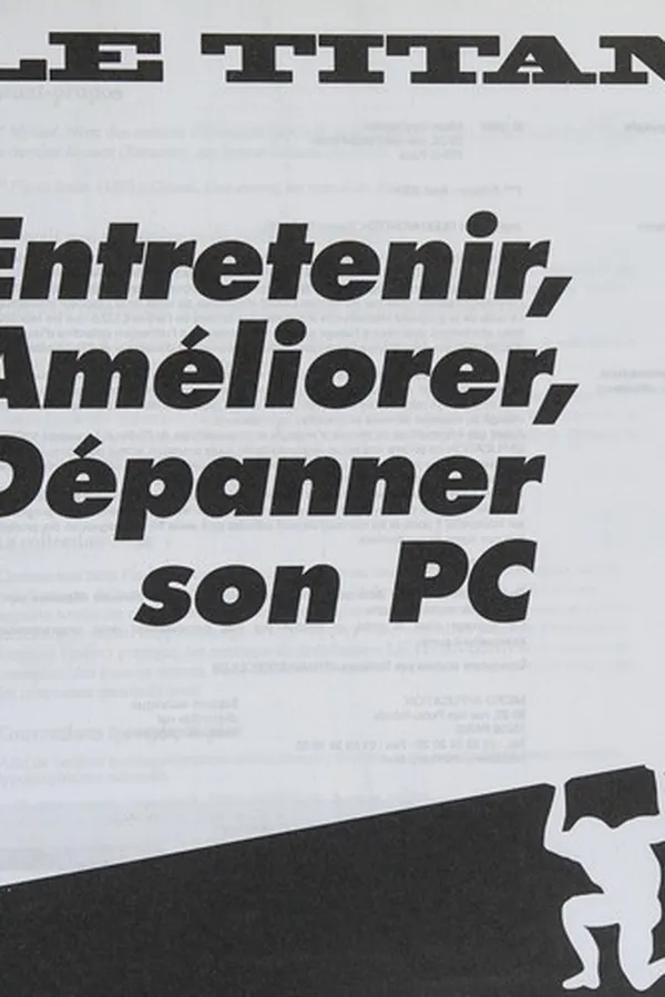 Capa de Entretenir, améliorer, dépanner son PC