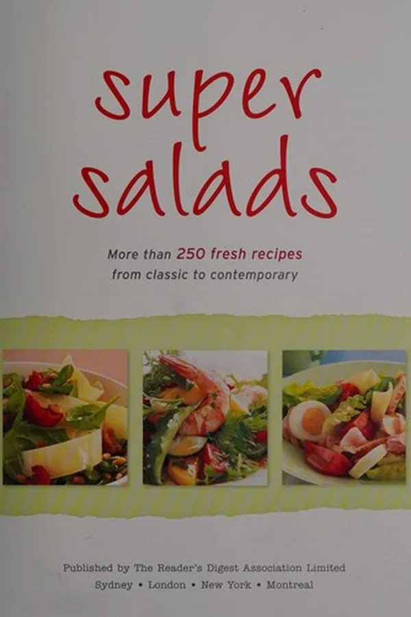 Cover of Super salads