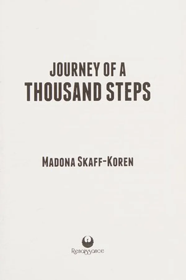 Capa de Journey of a Thousand Steps