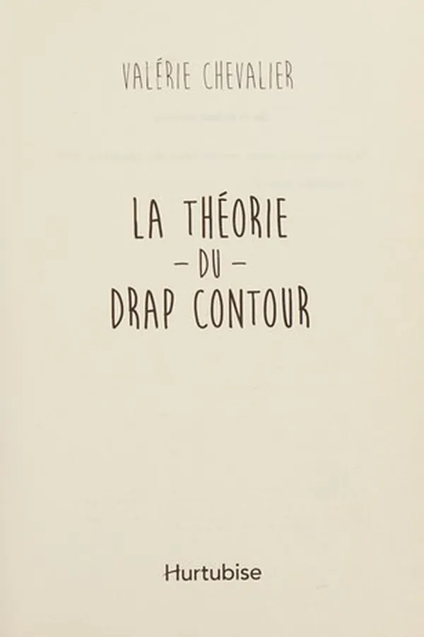 Capa de La théorie du drap contour