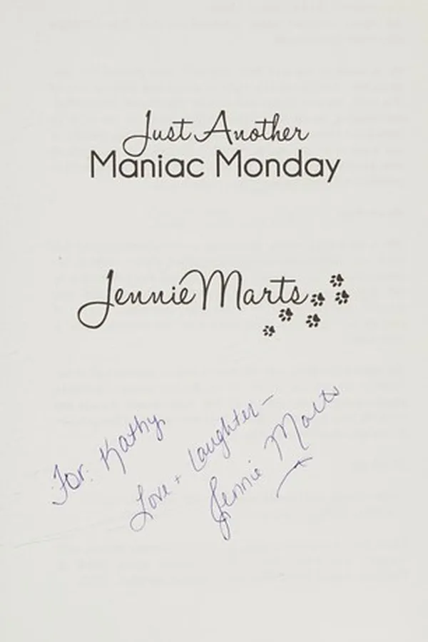 Capa de Just another maniac Monday